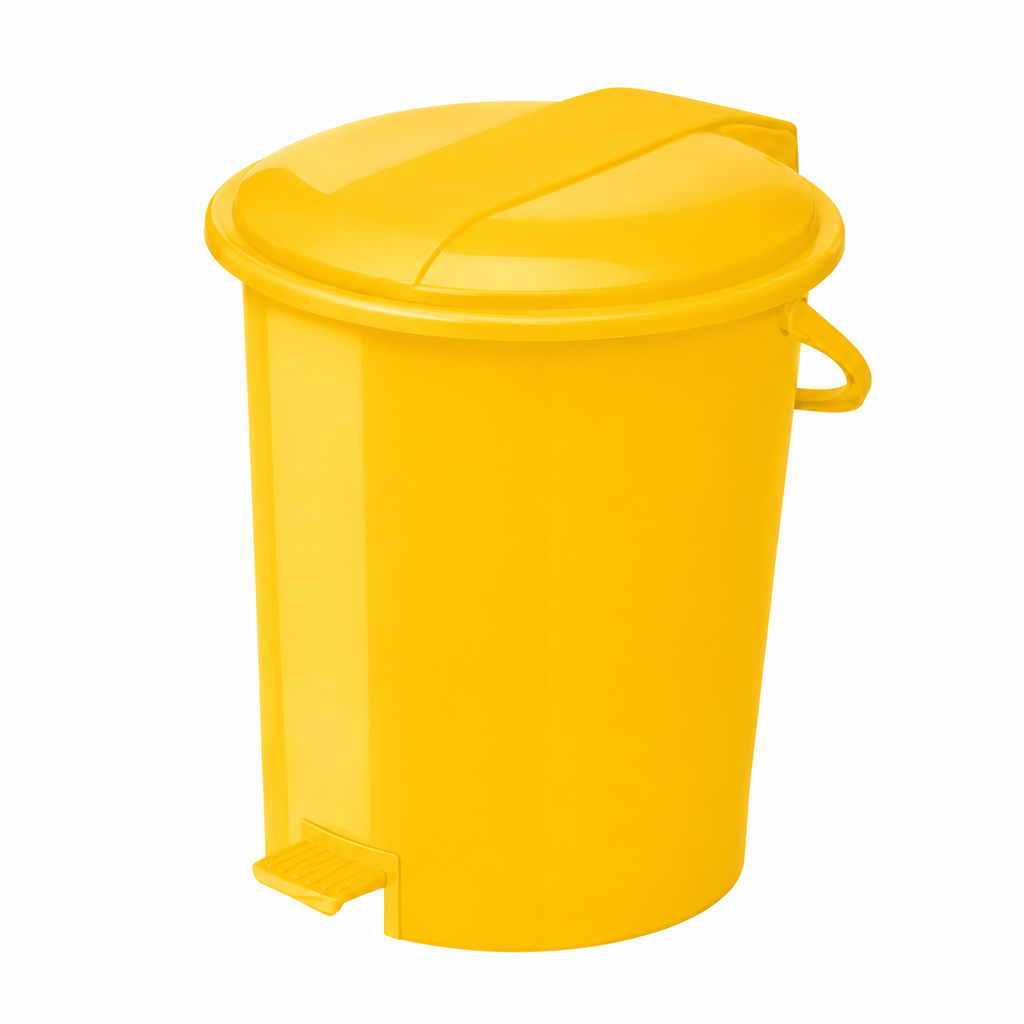 BIG PEDAL DUST BIN WITH HANDLE