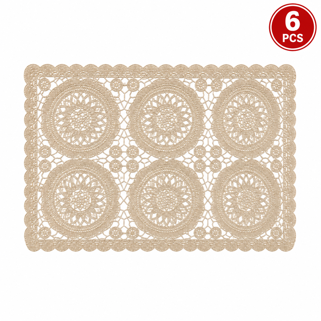 LACE DESIGN TABLE PLACEMAT