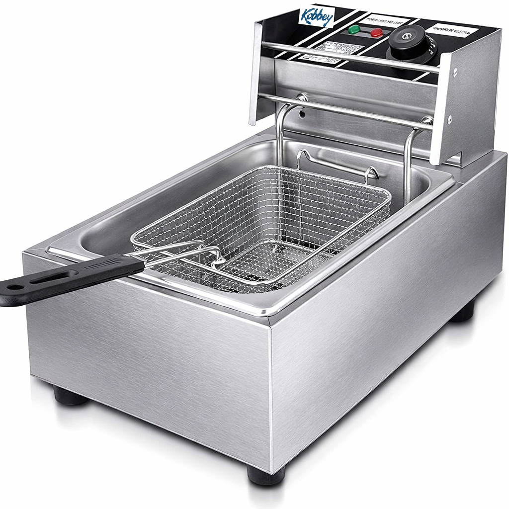 SINGLE COMMERCIAL ELECTRIC DEEP FRYER