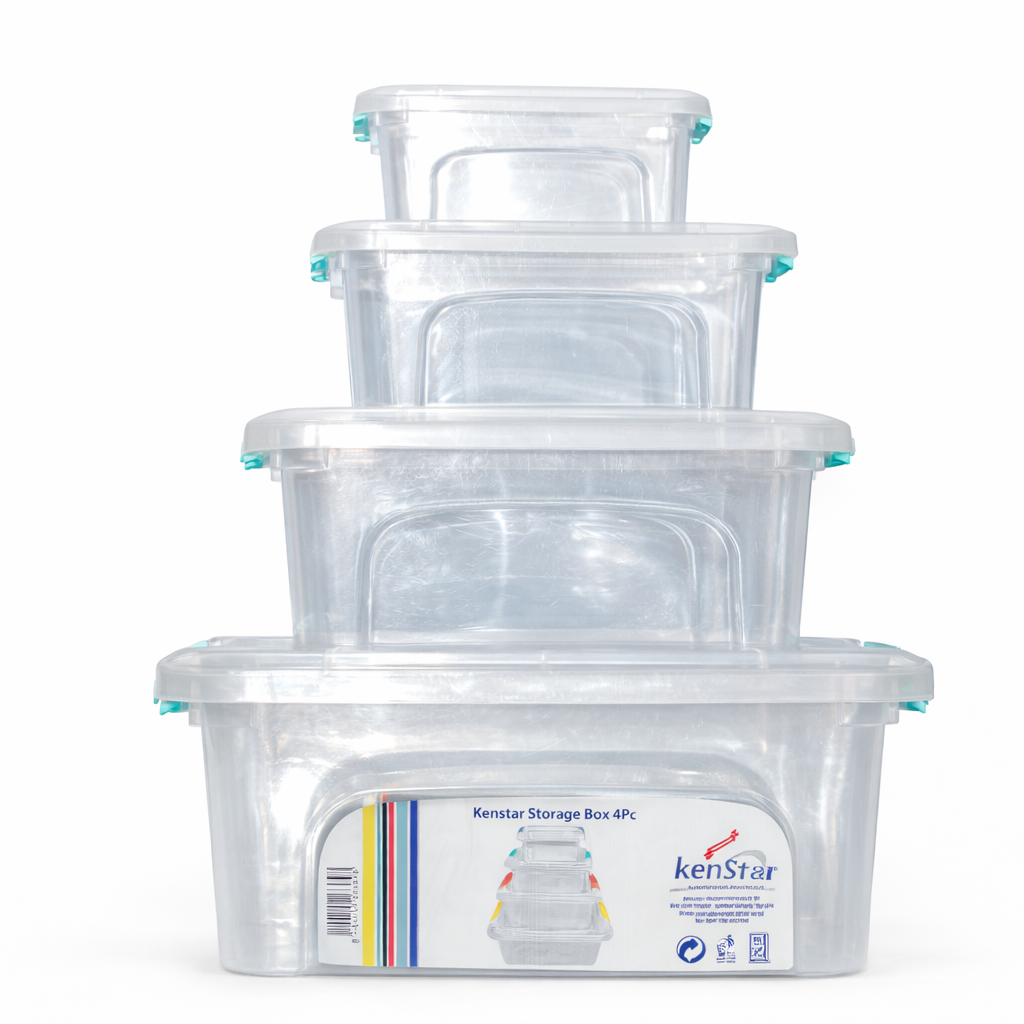 AIRTIGHT PLASTIC FOOD STORAGE CONTAINER SET