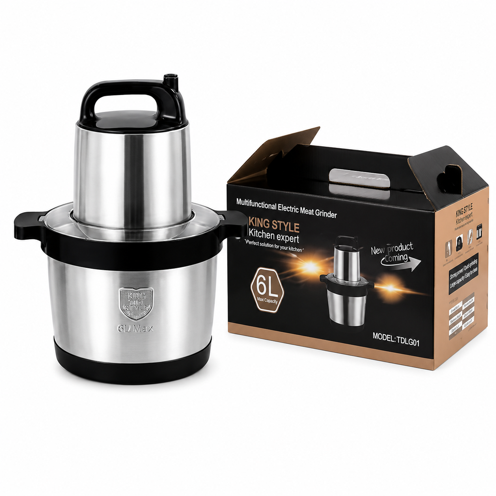 KING STYLE MULTIFUNCTIONAL ELECTRIC MEAT GRINDER 6L