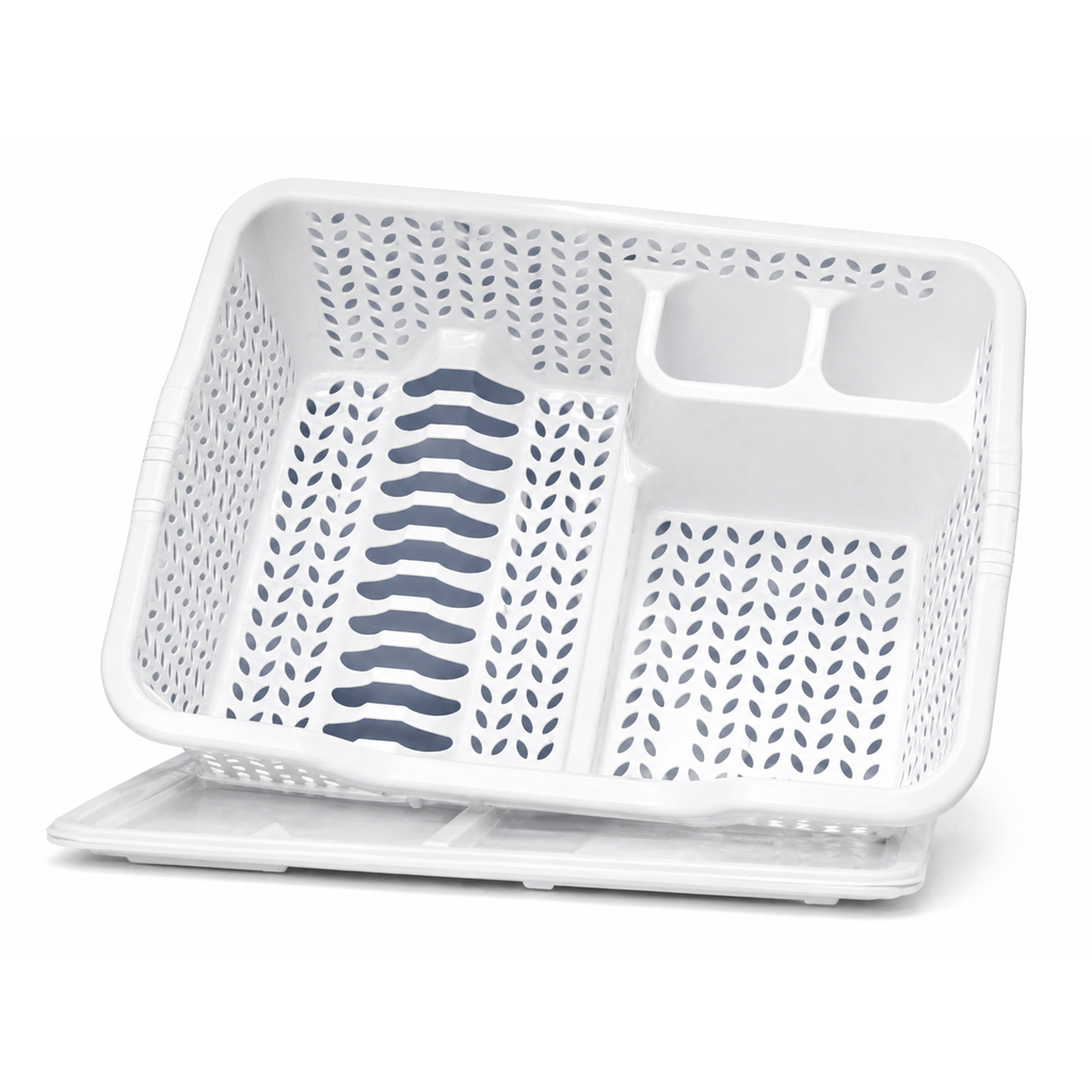 MULTIFUNCTIONAL DISH DRAINER & CUTLERY ORGANIZER