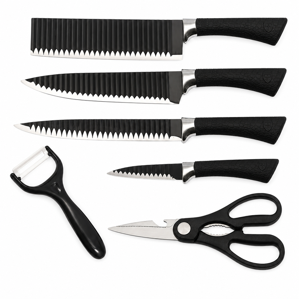 STAINLESS STEEL KITCHEN KNIFE SET