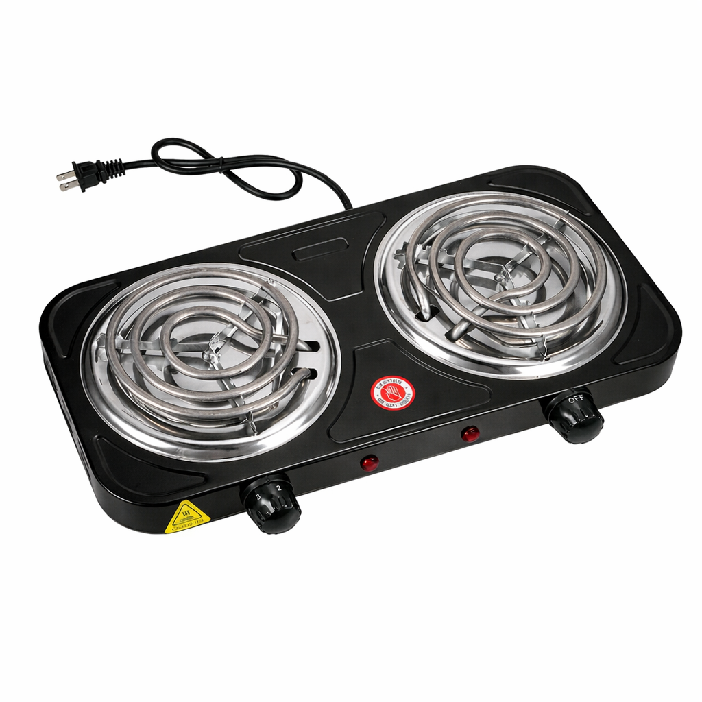 DOUBLE COILS ELECTRIC HOT PLATE