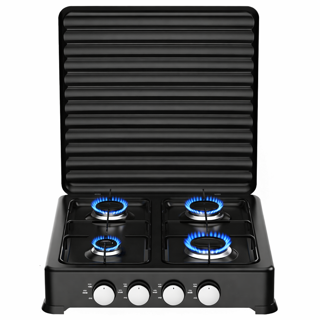 4 BURNER TABLETOP GAS STOVE